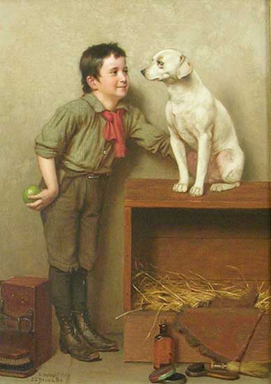 John George Brown His favorite pet